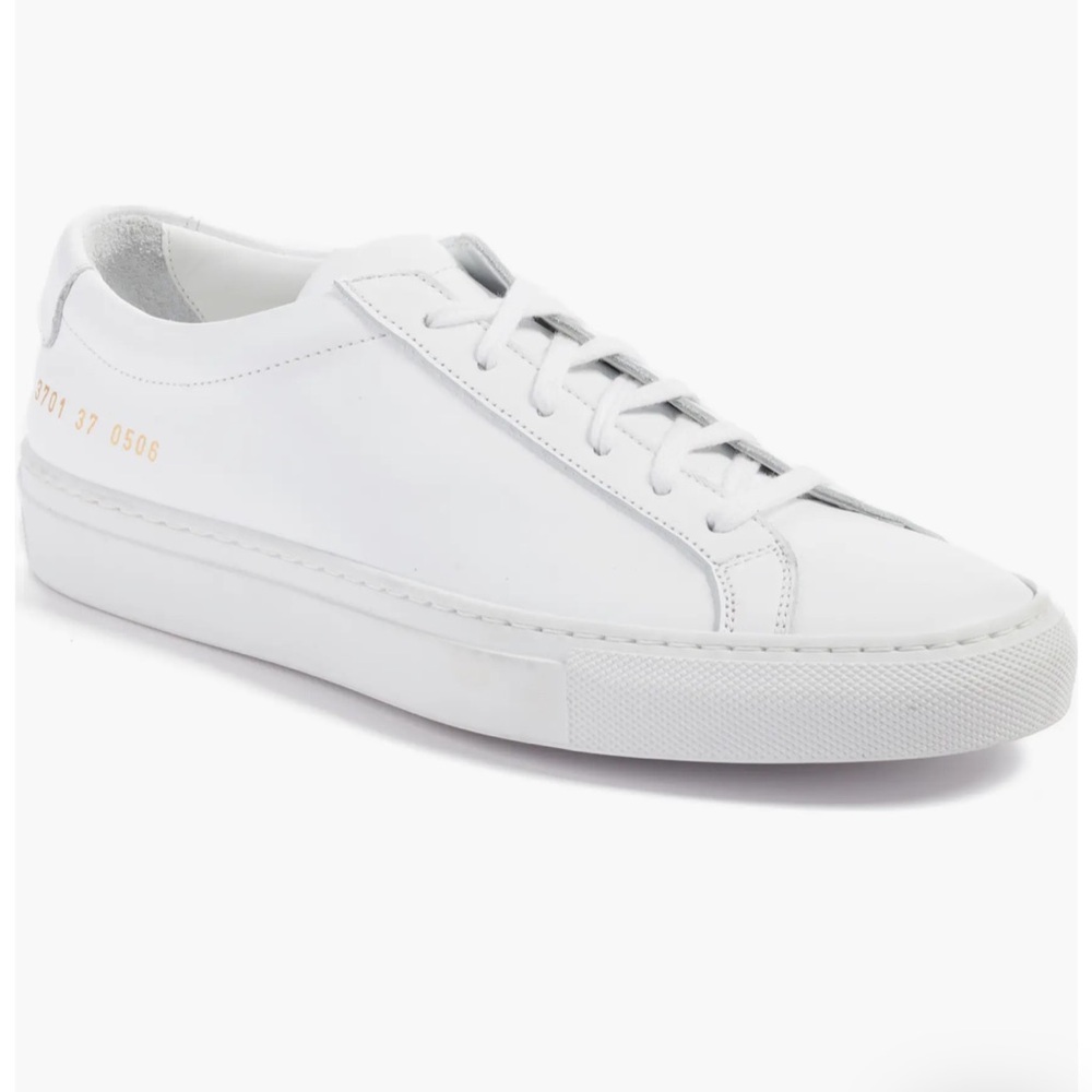 Women’s White Common Projects Original Achilles Sneaker
